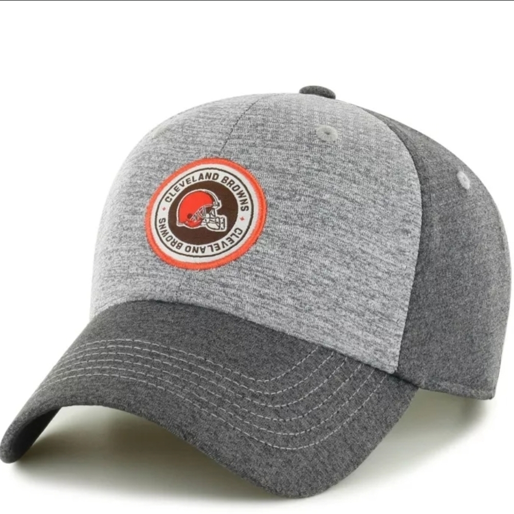NFL Cleveland Browns Team Apparel Grey Sideline Fits All Hat / One Size